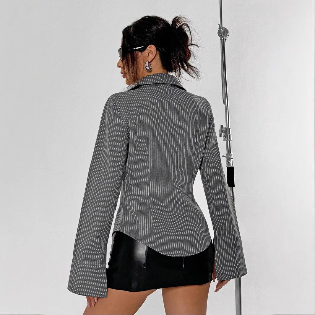 Cardigan a righe di Flavia – Eleganza casual