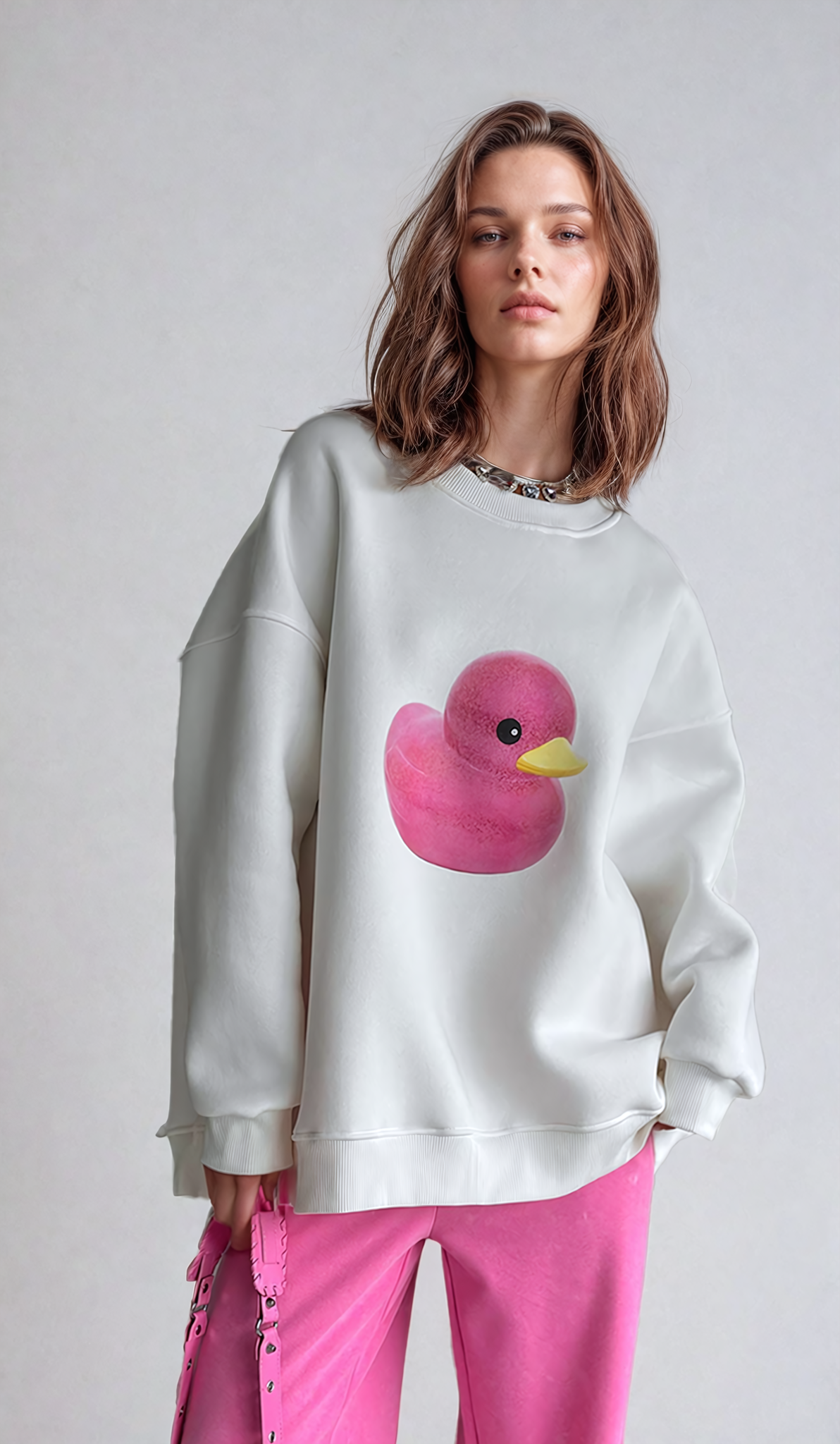Felpa oversize di Anatra