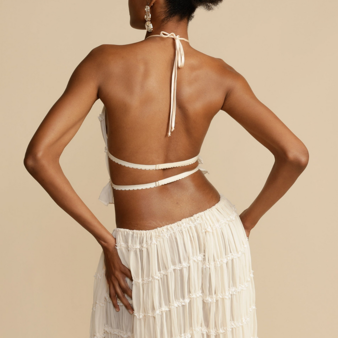 Jeanette - Set Top E Rock mit Halter