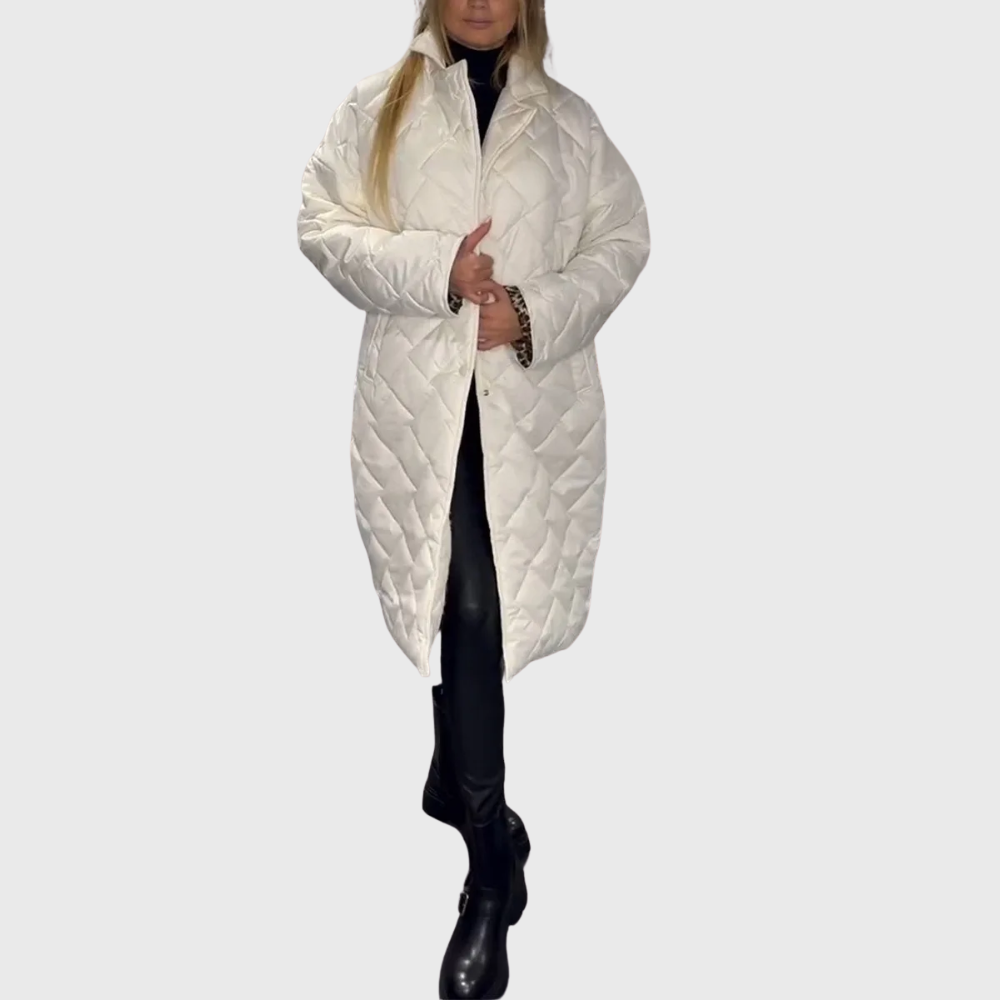 Cappotto reversibile trapuntato