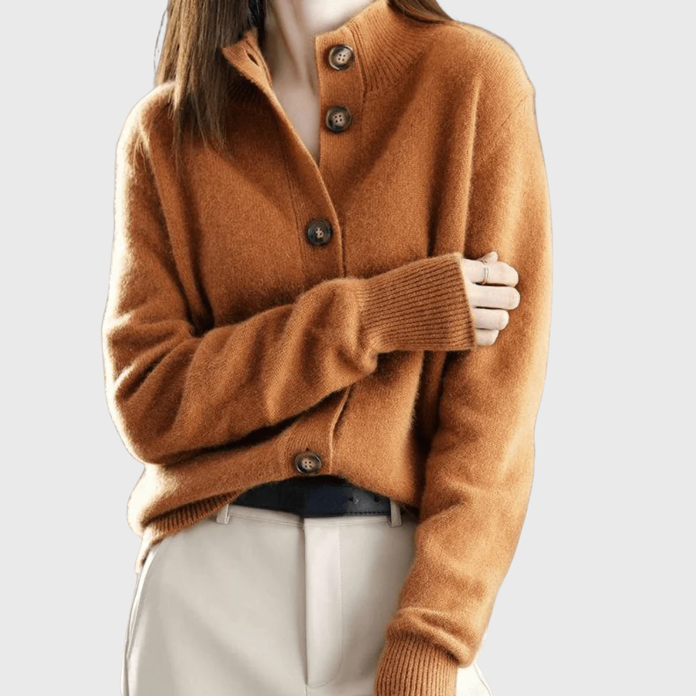 Annie™ | Gilet in Cashmere Lavorato a Maglia