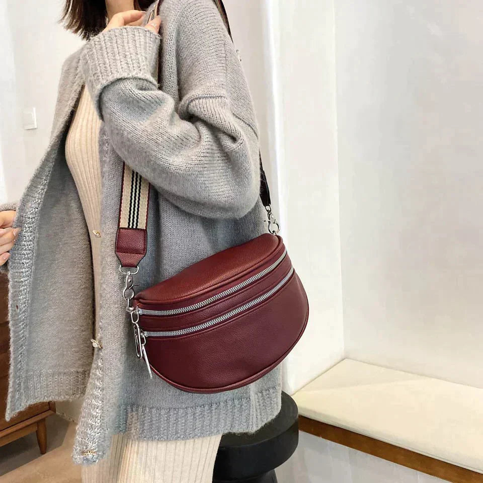 HOMBRA - Borgogna SHOULDER BAG