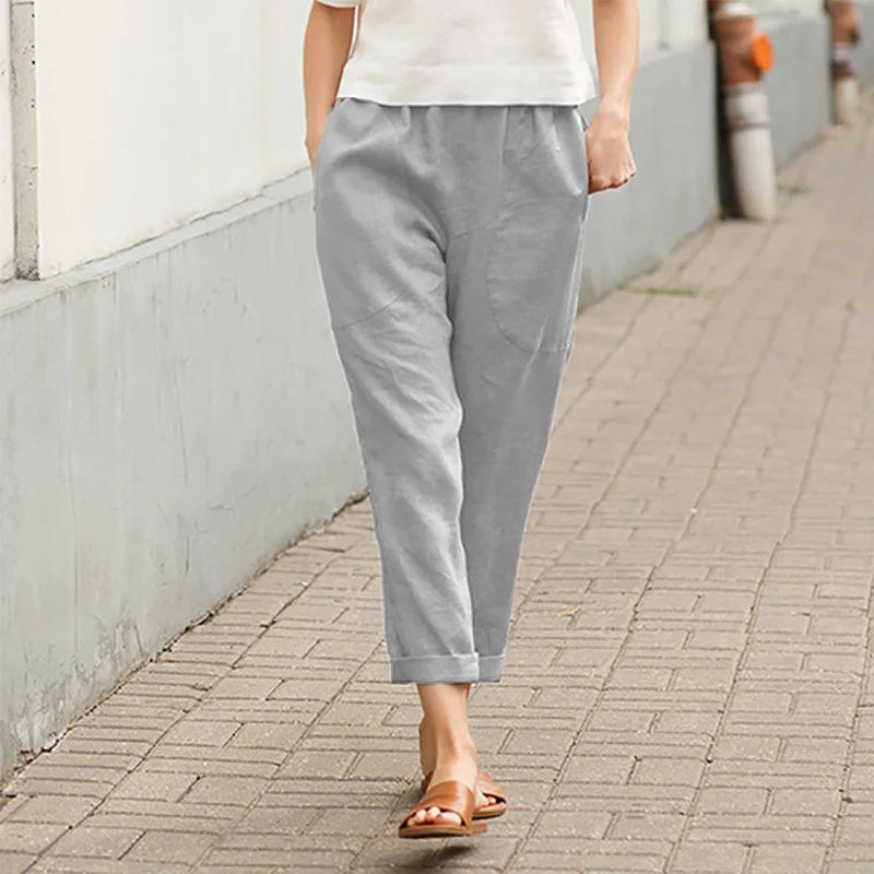 Crissa™ - Lockere Hosen mit Taschen