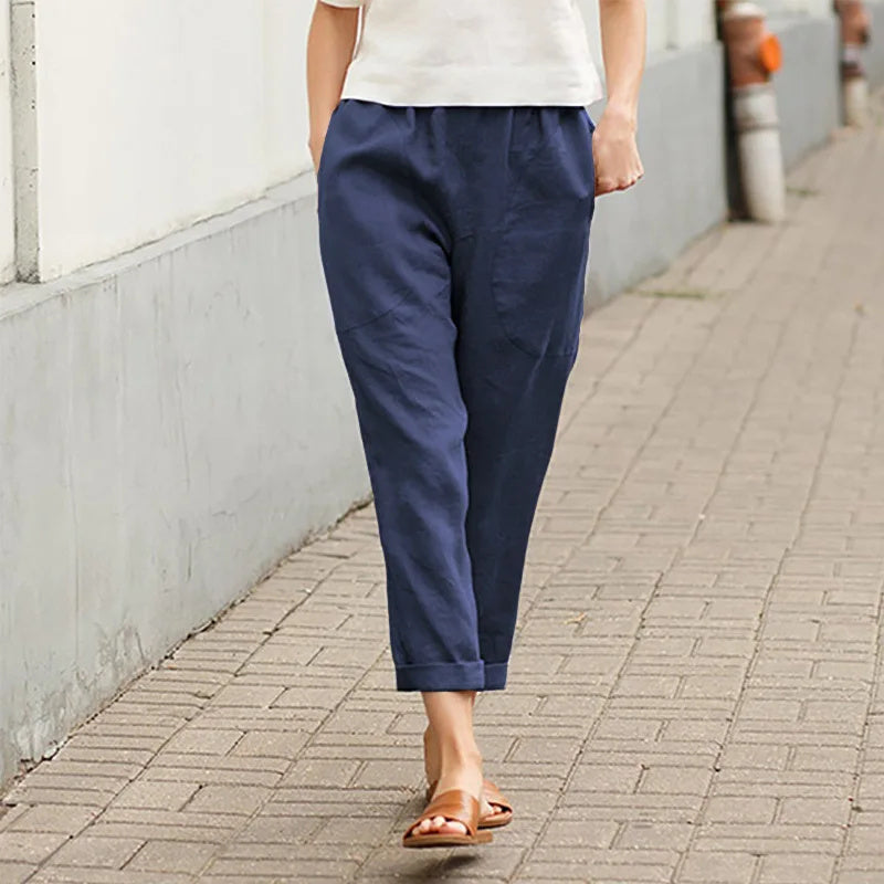 Crissa™ - Lockere Hosen mit Taschen