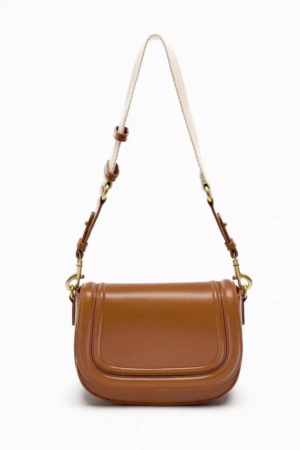 VALENCIA SADDLE BAG MARRONE - HIGH QUALITY