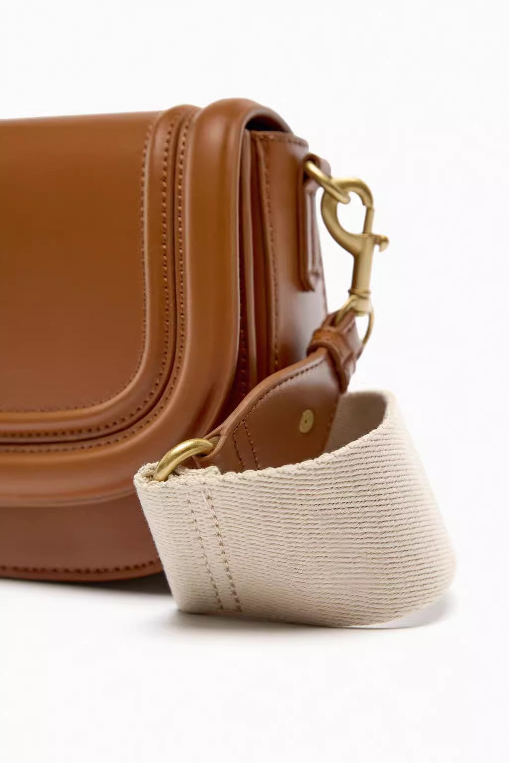 VALENCIA SADDLE BAG MARRONE - HIGH QUALITY