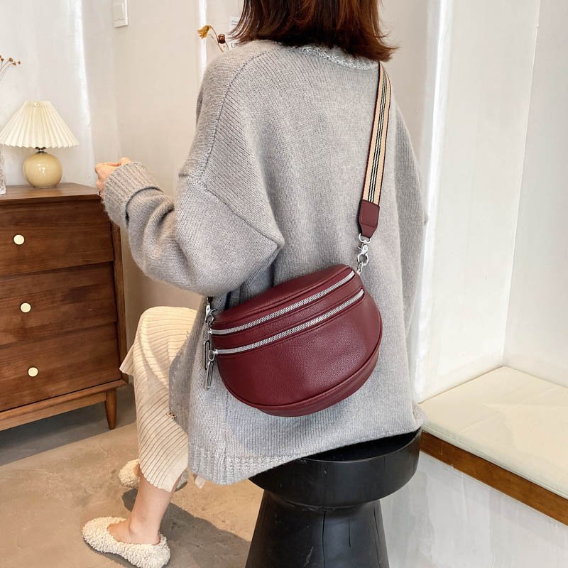 HOMBRA - Borgogna SHOULDER BAG