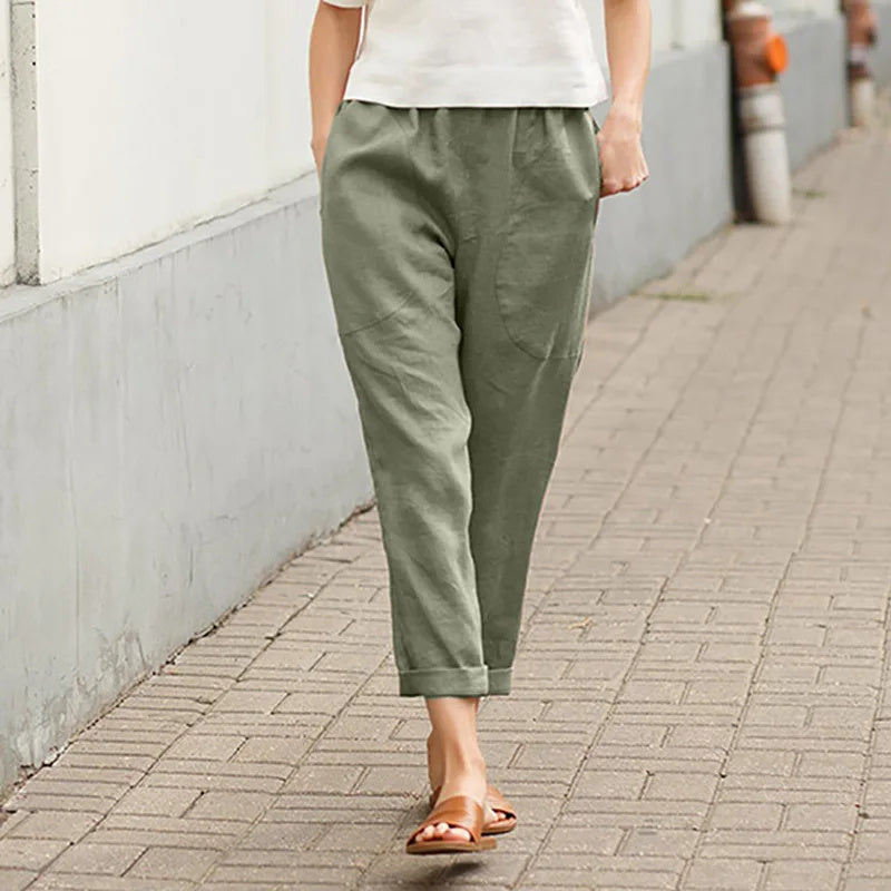 Crissa™ - Lockere Hosen mit Taschen