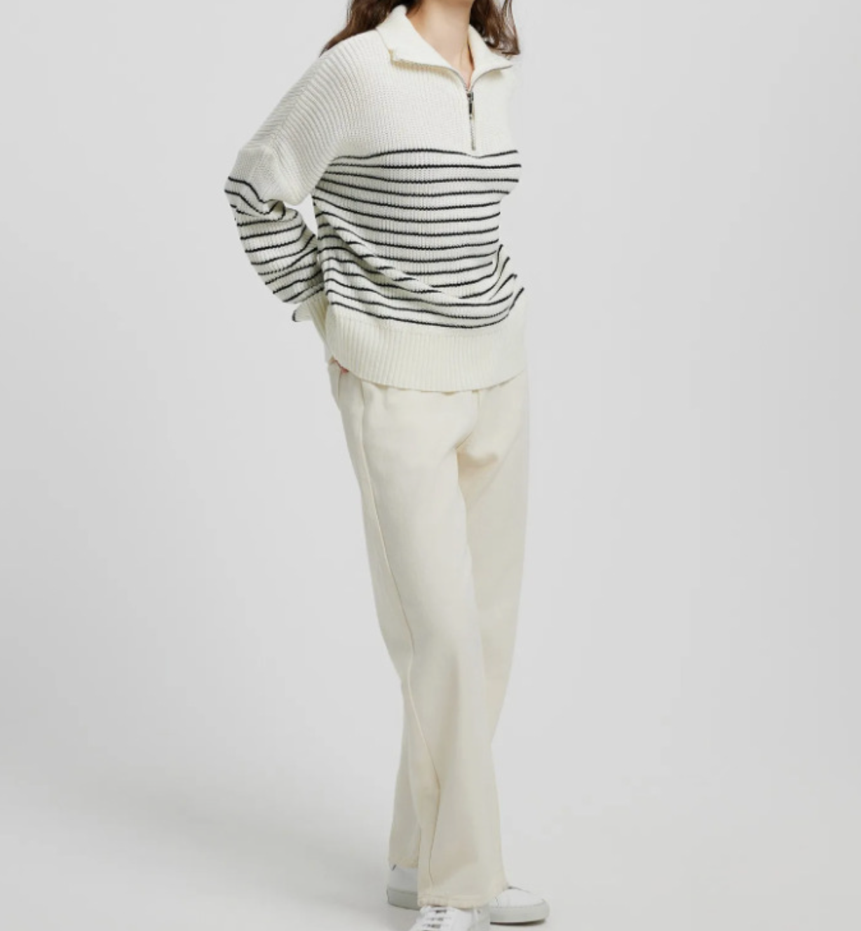 Maglione con cerniera di Alessia