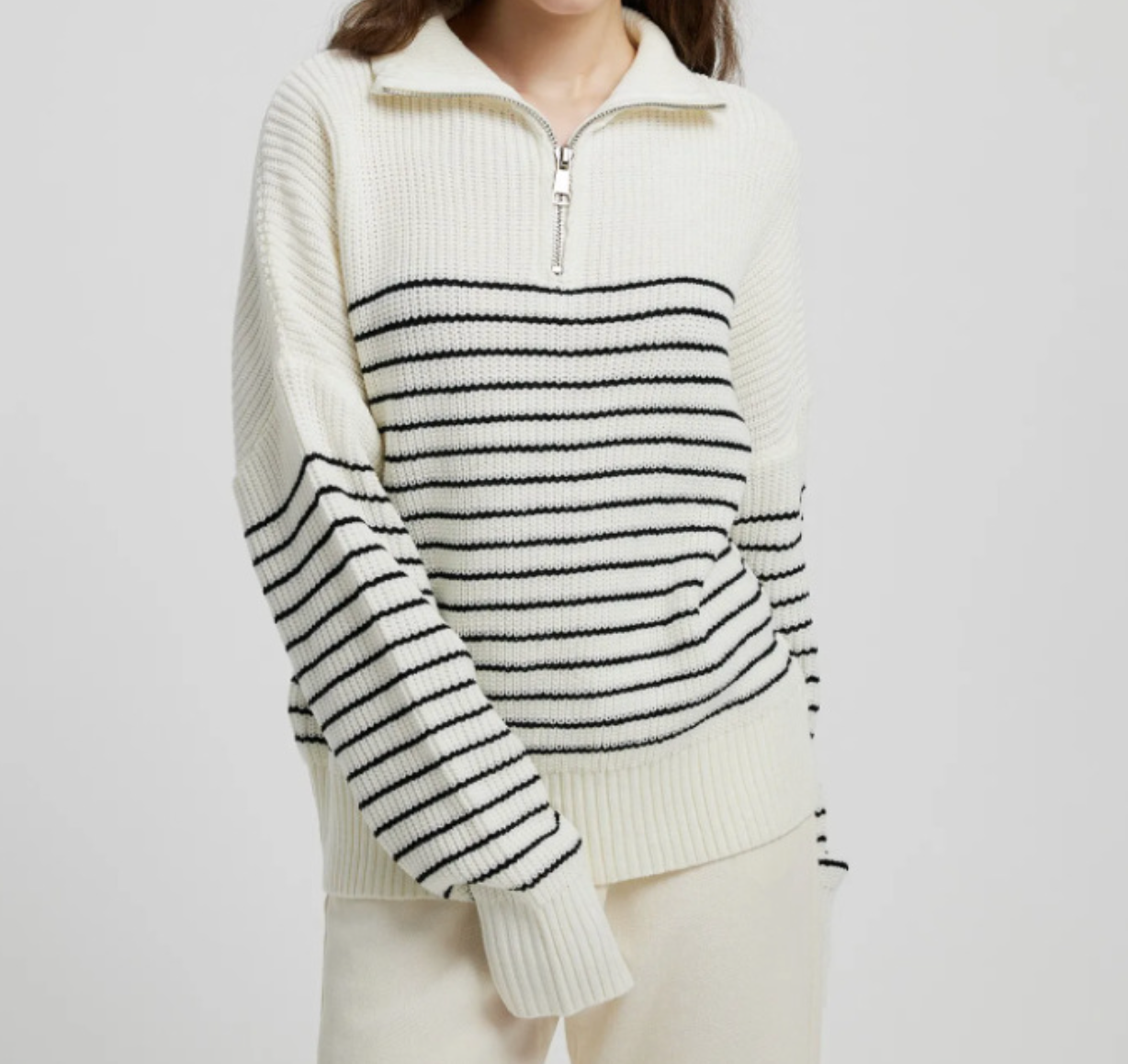 Maglione con cerniera di Alessia