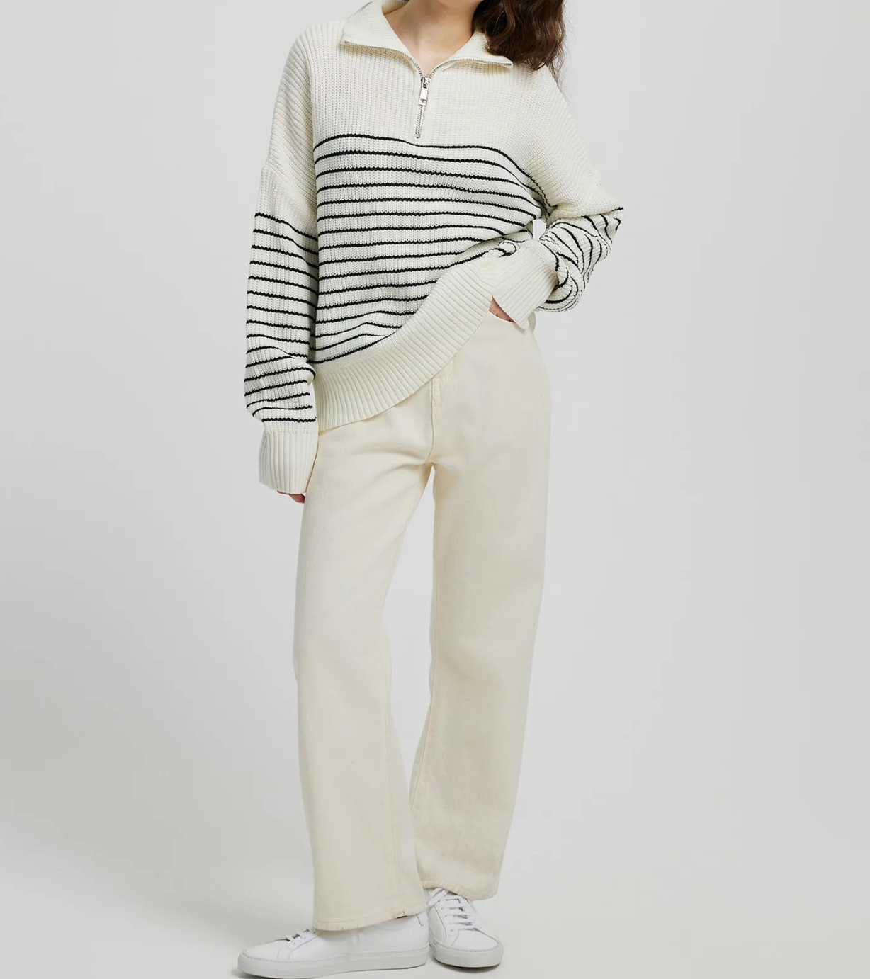 Maglione con cerniera di Alessia