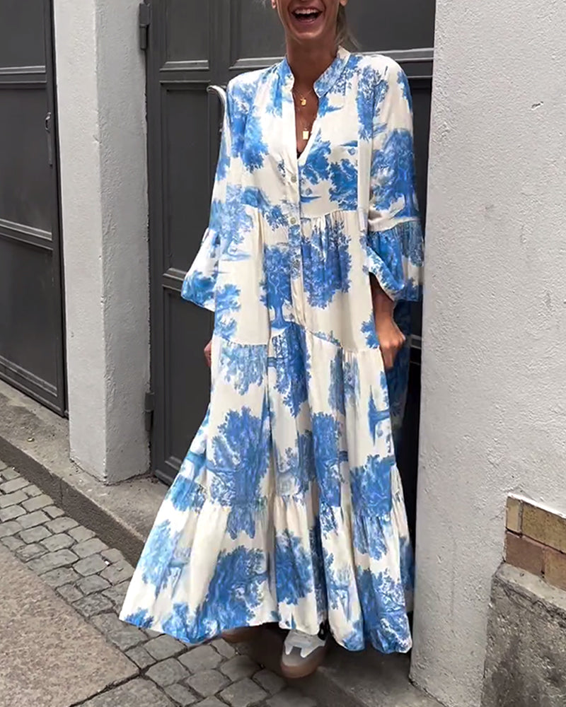 Fransesca - Elegantes und fließendes Kleid