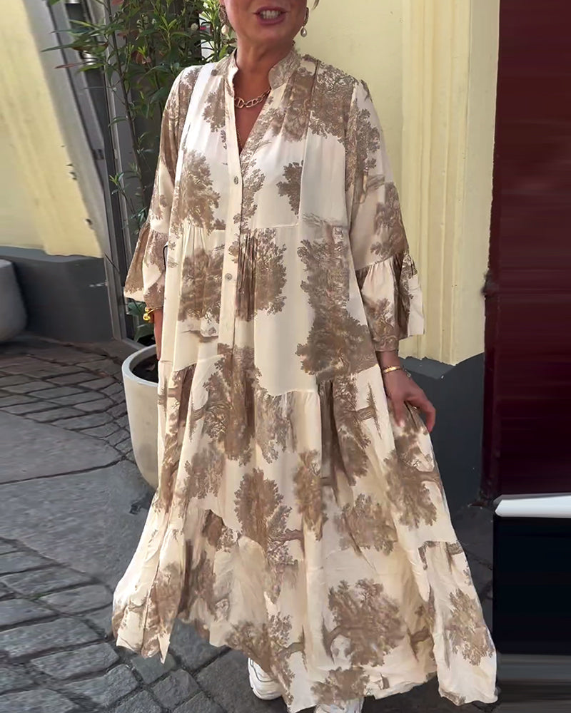 Fransesca - Elegantes und fließendes Kleid