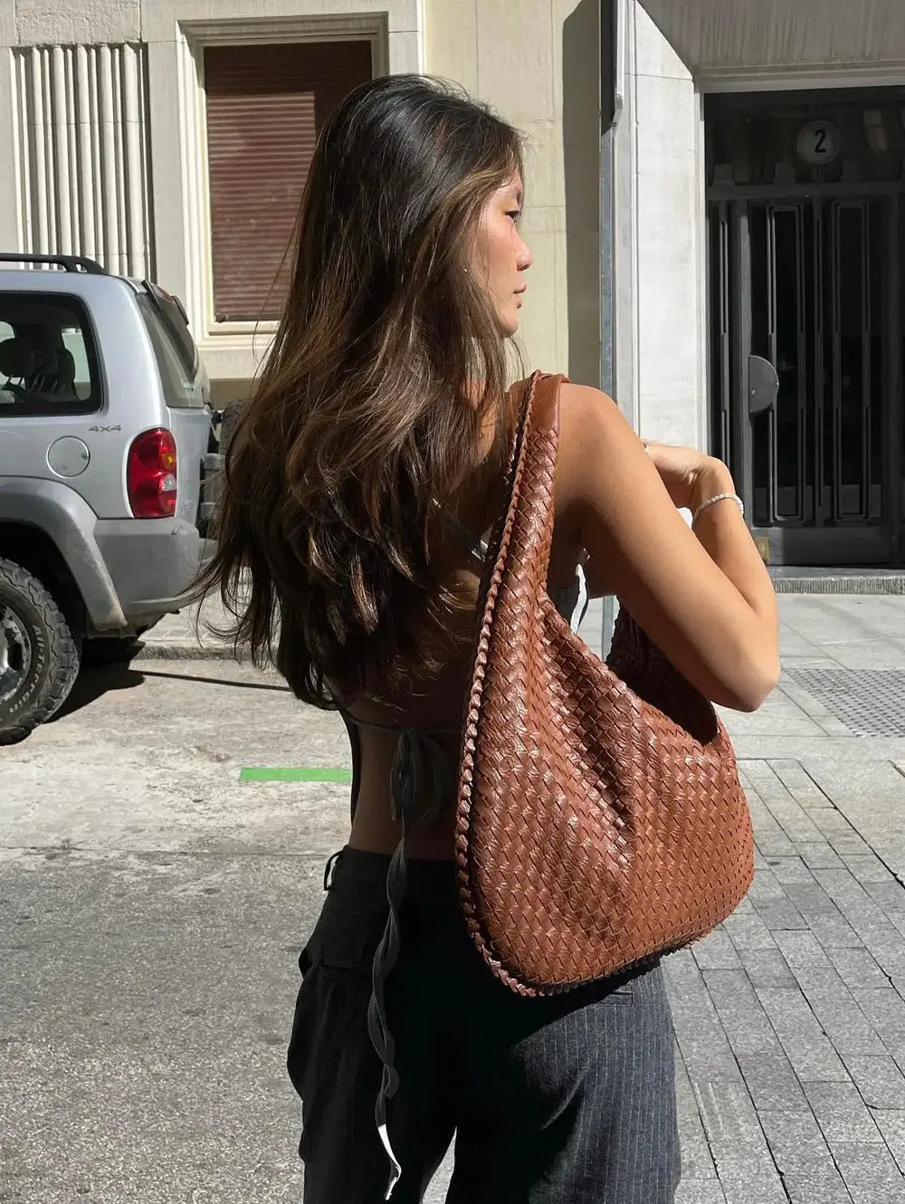 Amelia - Gewebte Schultertasche