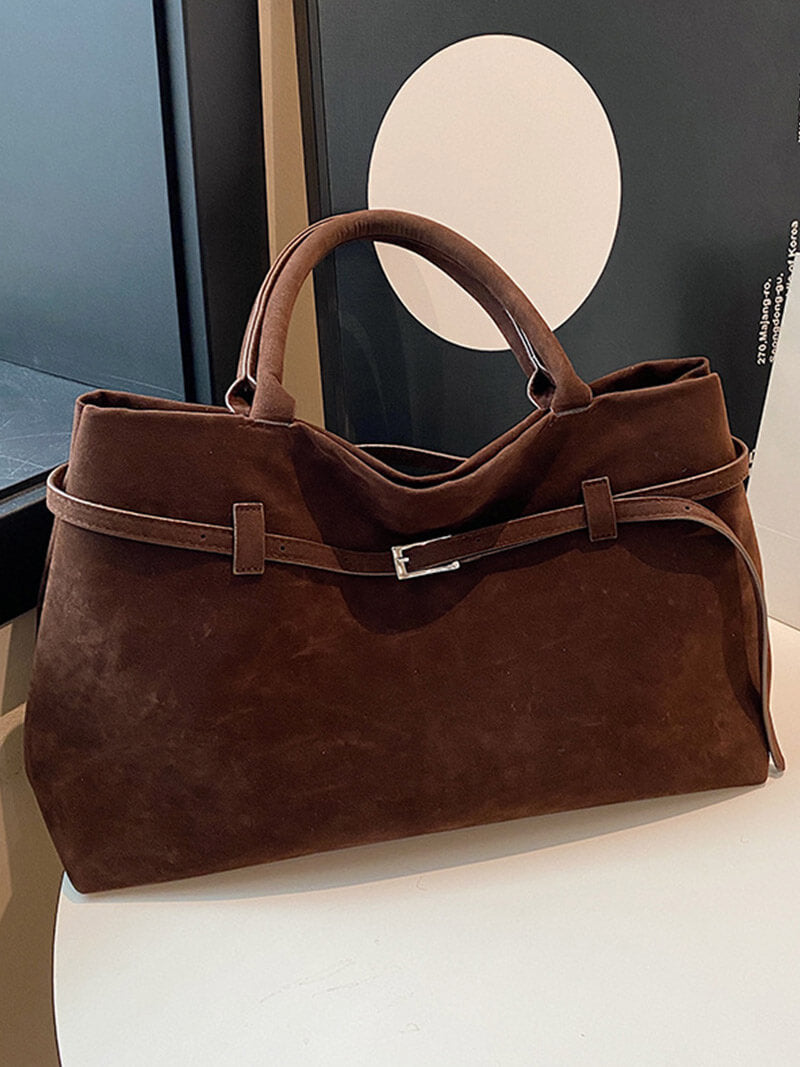 Rosalia Wildledertasche
