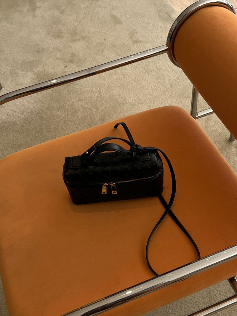 Celeste Elegante Mini-Box-Handtasche