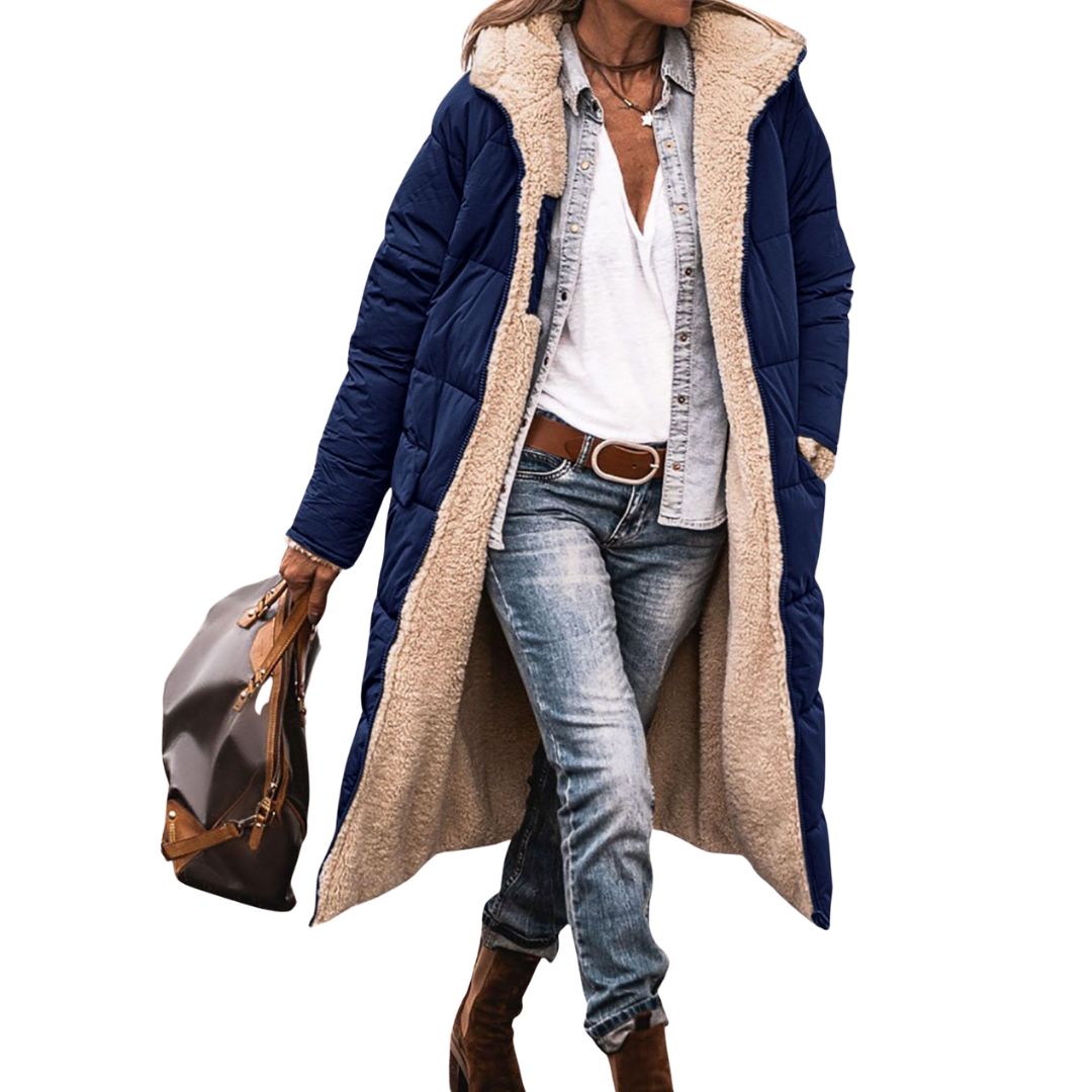 Fairford | Giacca Puffer Rivestita in Lana Reversibile