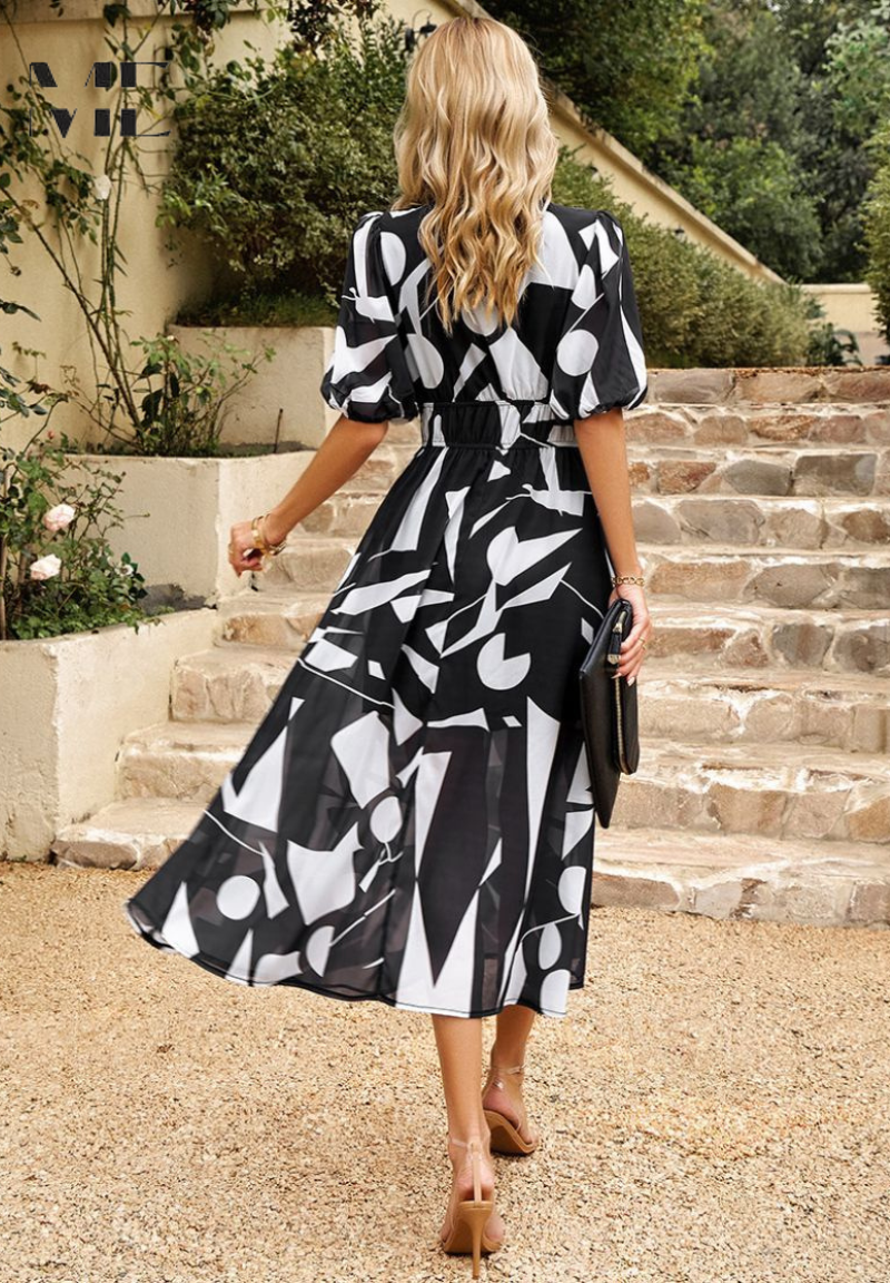 Danielle | Luxe Zeitlose Midi Kleid (Fast ausverkauft)