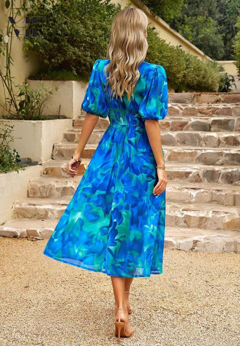Danielle | Luxe Zeitlose Midi Kleid (Fast ausverkauft)