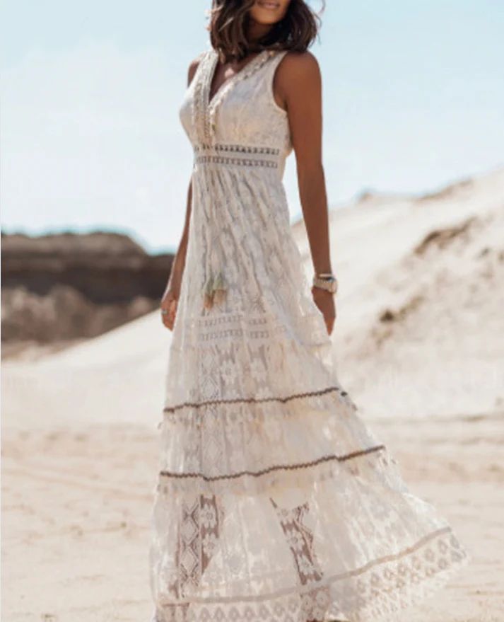 Nina | Luxe Bohemian Kleid (Fast ausverkauft)