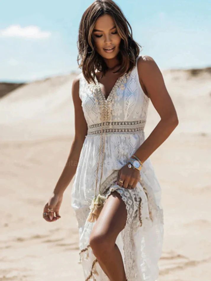 Nina | Luxe Bohemian Kleid (Fast ausverkauft)
