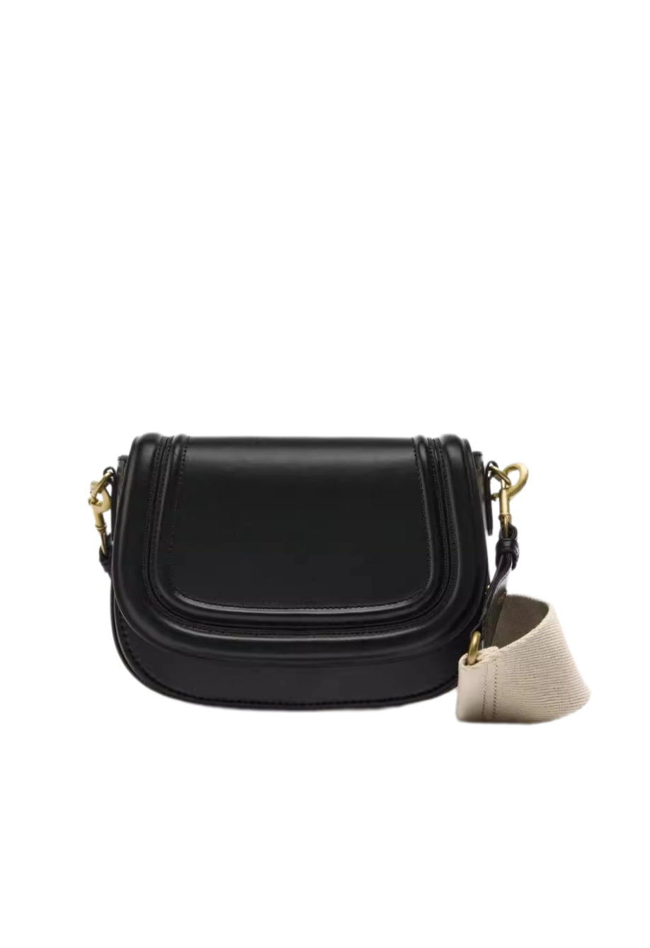 VALENCIA SADDLE BAG NERO - HIGH QUALITY