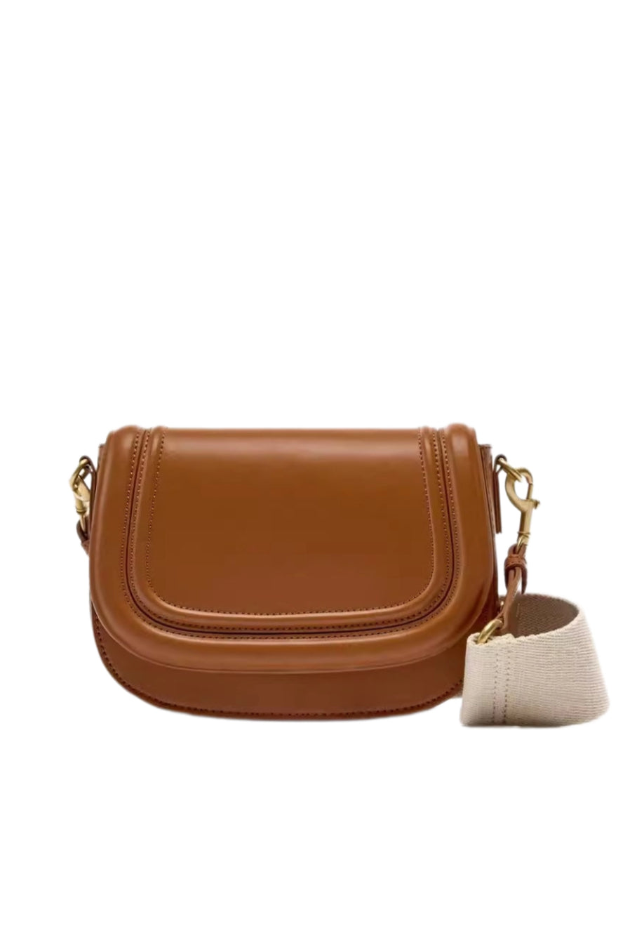 VALENCIA SADDLE BAG MARRONE - HIGH QUALITY