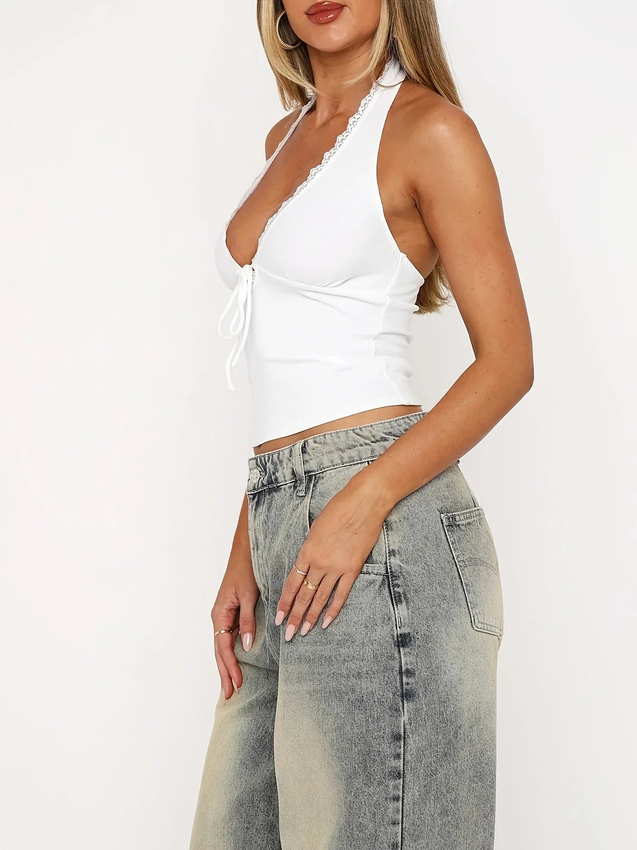 Viola - Lace Slim Top