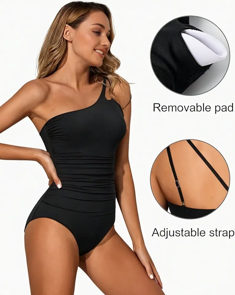 Dorotea | Costume da bagno a spalla unica