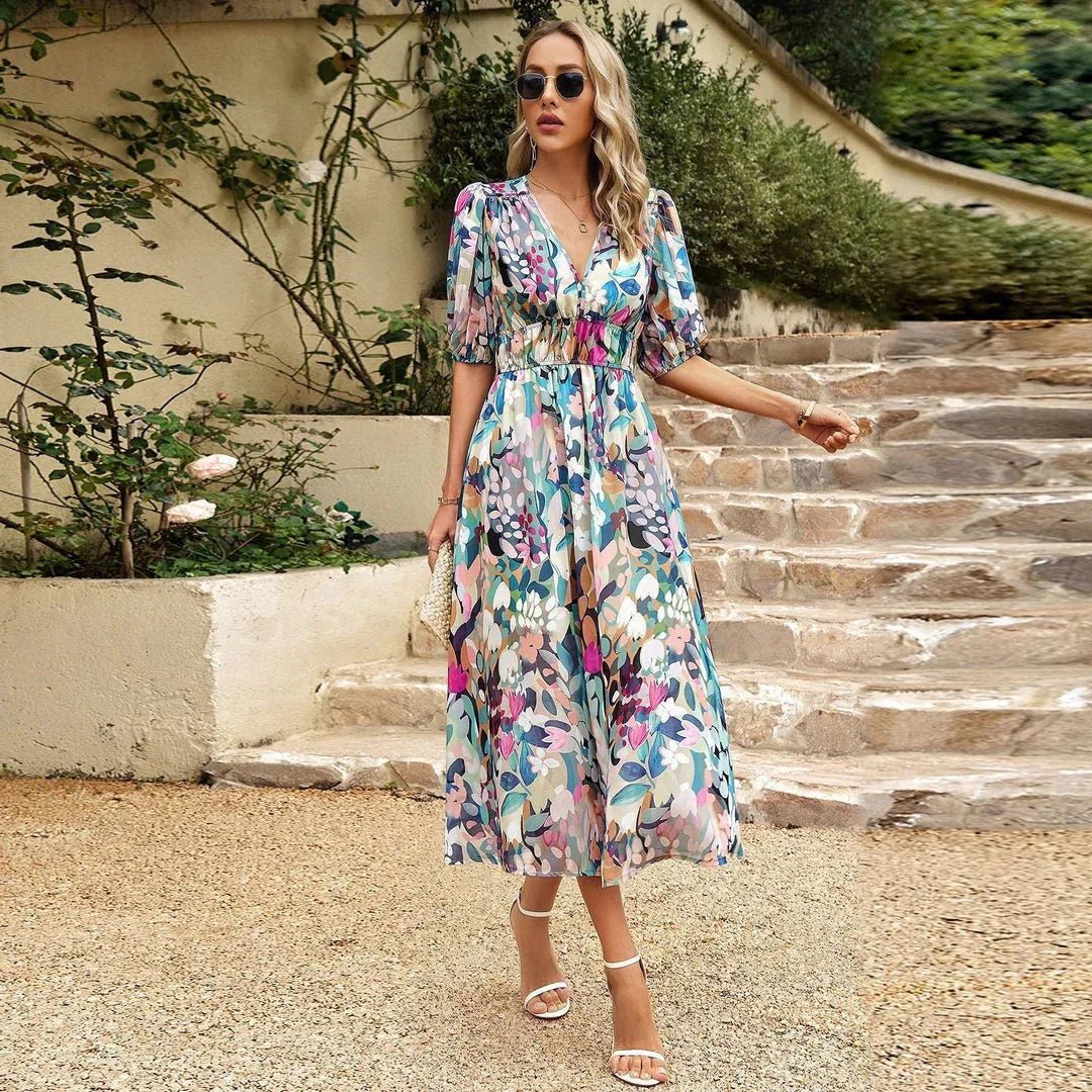 Danielle | Luxuriöses Zeitloses Midi Kleid (Fast ausverkauft)