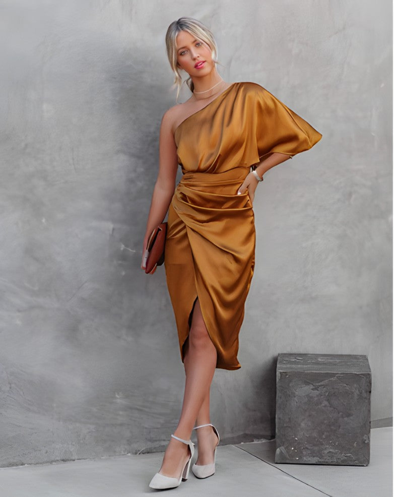 BENTHE | ELEGANTES SEIDENKLEID