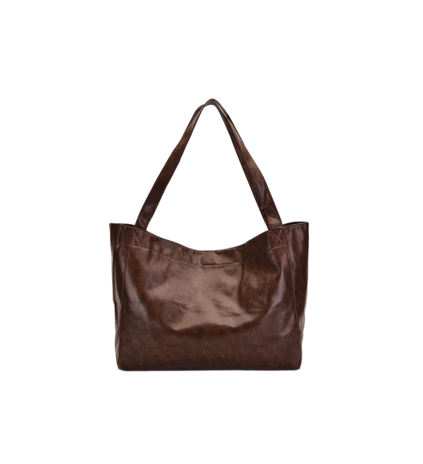 Aurelia – Marrone Vintage Leather Tote Bag