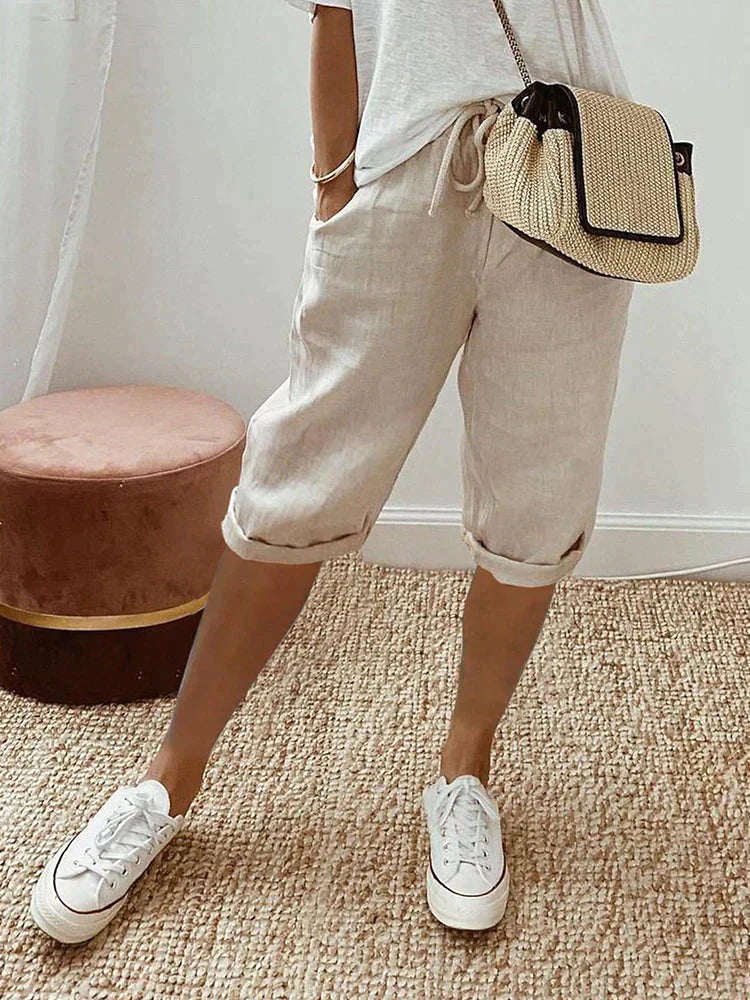 EMMA™ - Baumwoll-Leinen Hosen für Damen