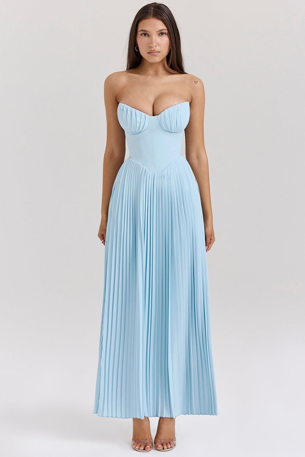Mare - Langes Kleid mit Korsett