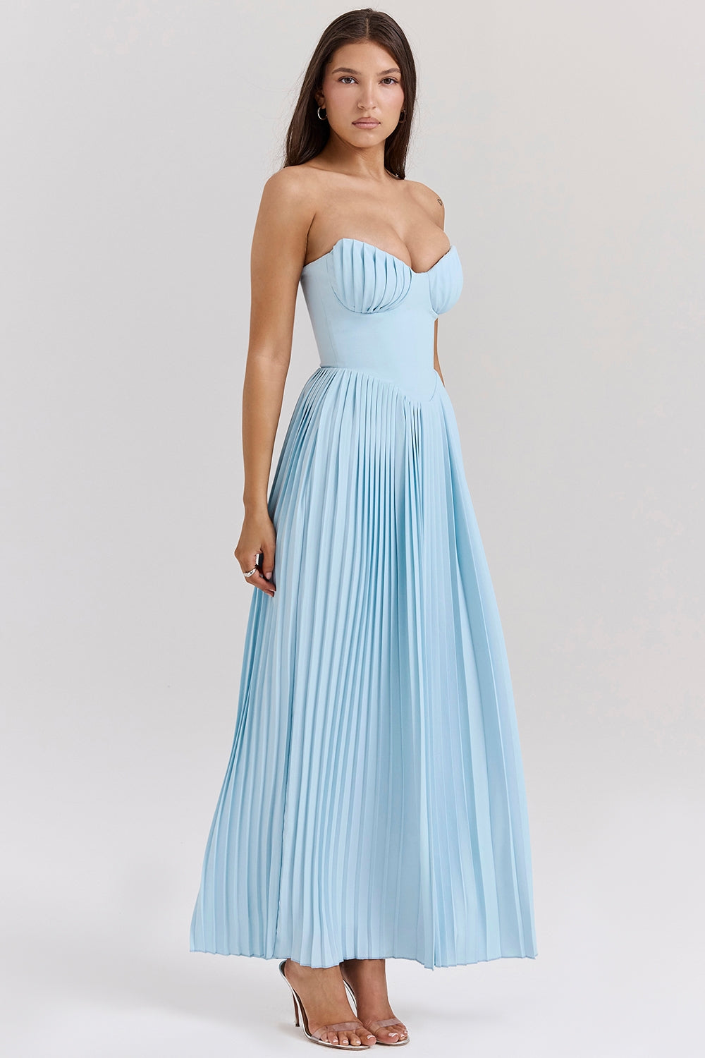 Mare - Langes Kleid mit Korsett