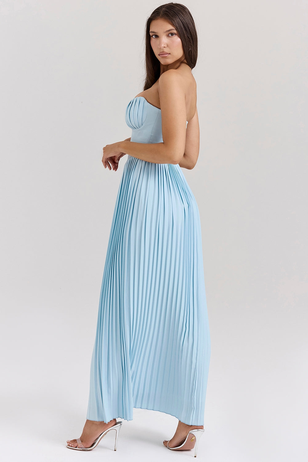 Mare - Langes Kleid mit Korsett