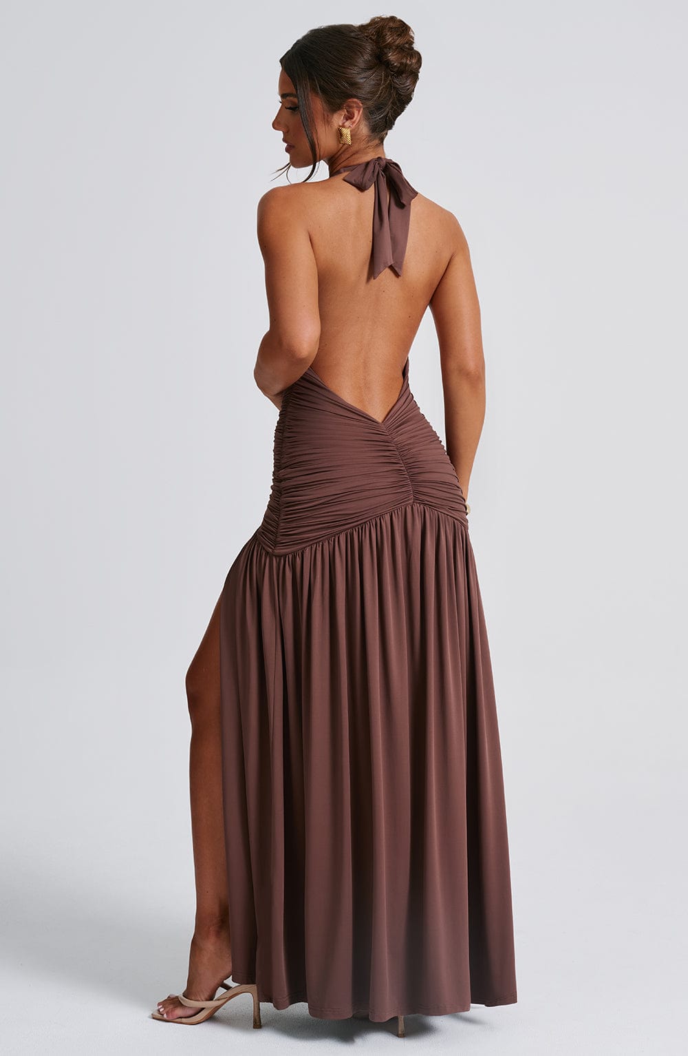 Maia - Langes trägerloses Kleid