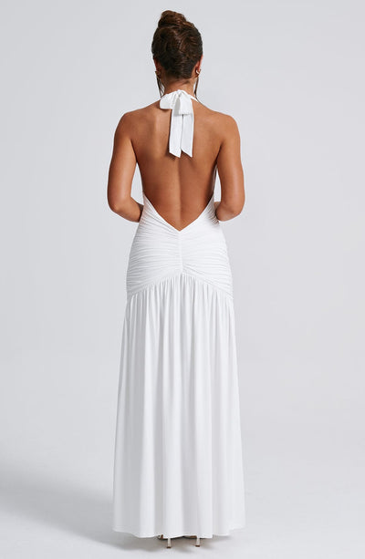 Maia - Langes trägerloses Kleid