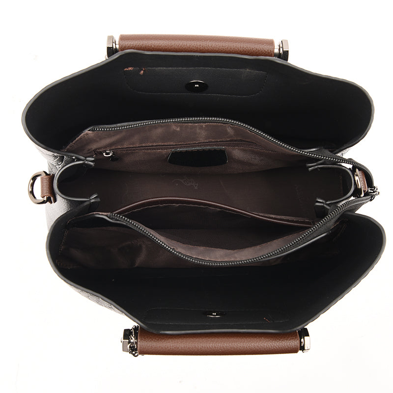 Janveni – Verde Elegant Leather Bag