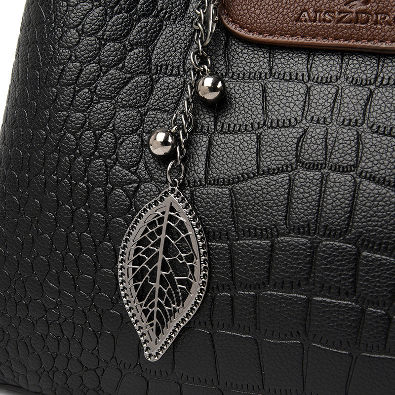 Janveni – Verde Elegant Leather Bag
