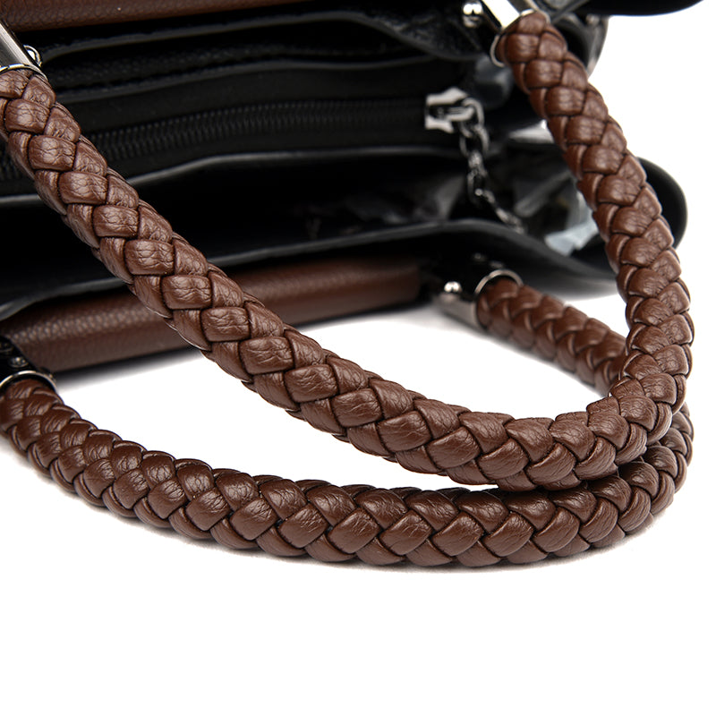 Janveni – Verde Elegant Leather Bag
