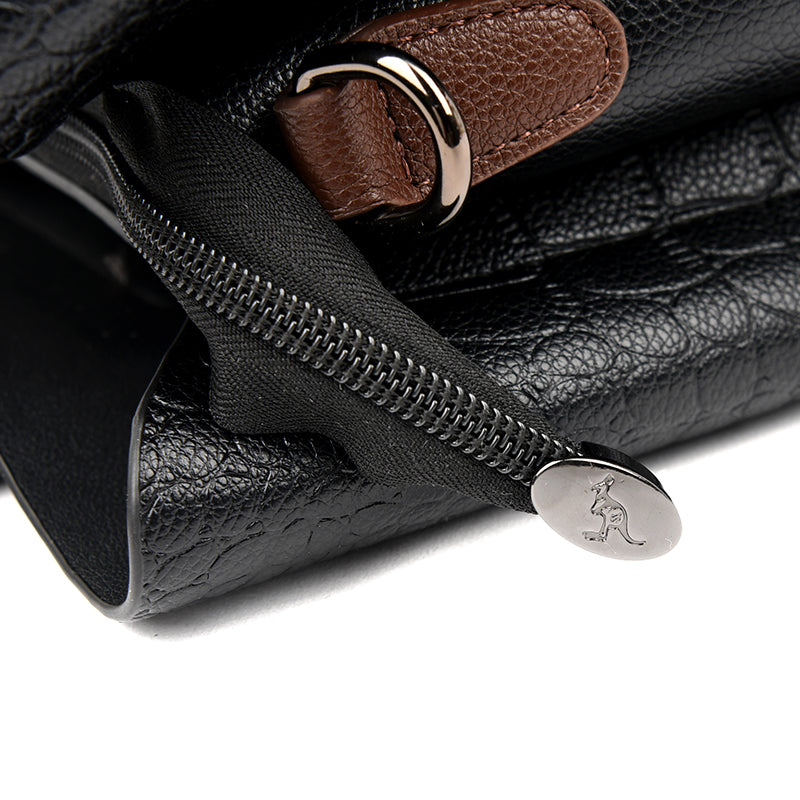 Janveni – Verde Elegant Leather Bag